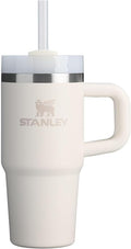 STANLEY Quencher H2.0 Tumbler with Handle and Straw 14 oz | Flowstate 3-Position Lid | Cup Holder Compatible for Travel | Insulated Stainless Steel Cup | BPA-Free | Cream 2.0 by Unknown