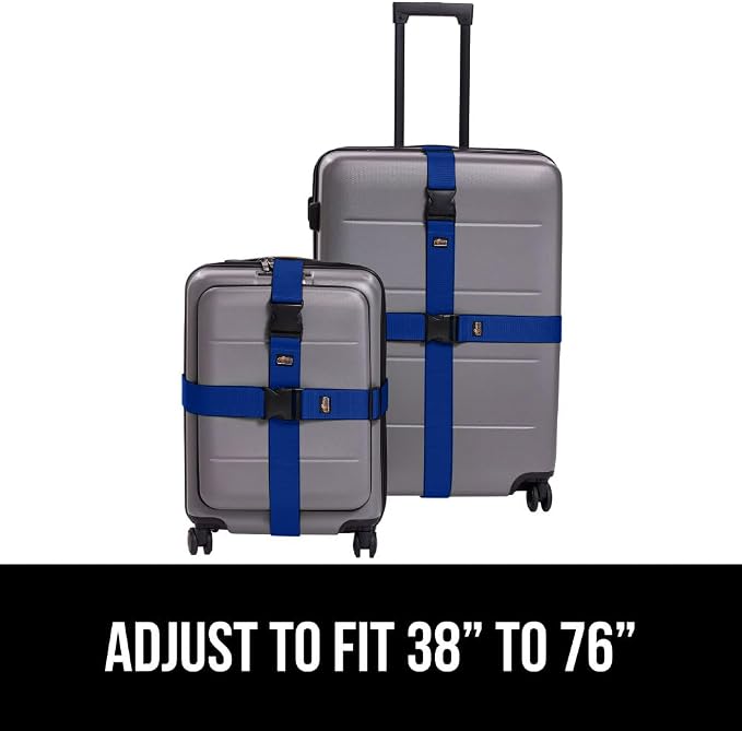 GORILLA GRIP Heavy Duty Adjustable Luggage Straps - Image 8