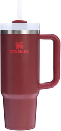 STANLEY Quencher H2.0 Flow State Tumbler, 30 oz, Cranberry | Handle and Straw | 3-Position Lid | Cup Holder Compatible for Travel | Insulated Stainless Steel Cup | BPA-Free by Unknown