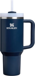 STANLEY Quencher H2.0 Flow State Tumbler, 40 oz, Dark Navy | Handle and Straw | 3-Position Lid | Cup Holder Compatible for Travel | Insulated Stainless Steel Cup | BPA-Free by Unknown