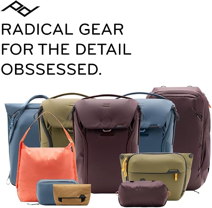 Peak Design Travel Backpack 45L, Expandable 35-45L Design, Rear and Top Access - Image 9