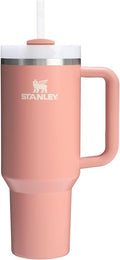 STANLEY Quencher H2.0 Flow State Tumbler, 40 oz, Sienna | Handle and Straw | 3-Position Lid | Cup Holder Compatible for Travel | Insulated Stainless Steel Cup | BPA-Free by Unknown