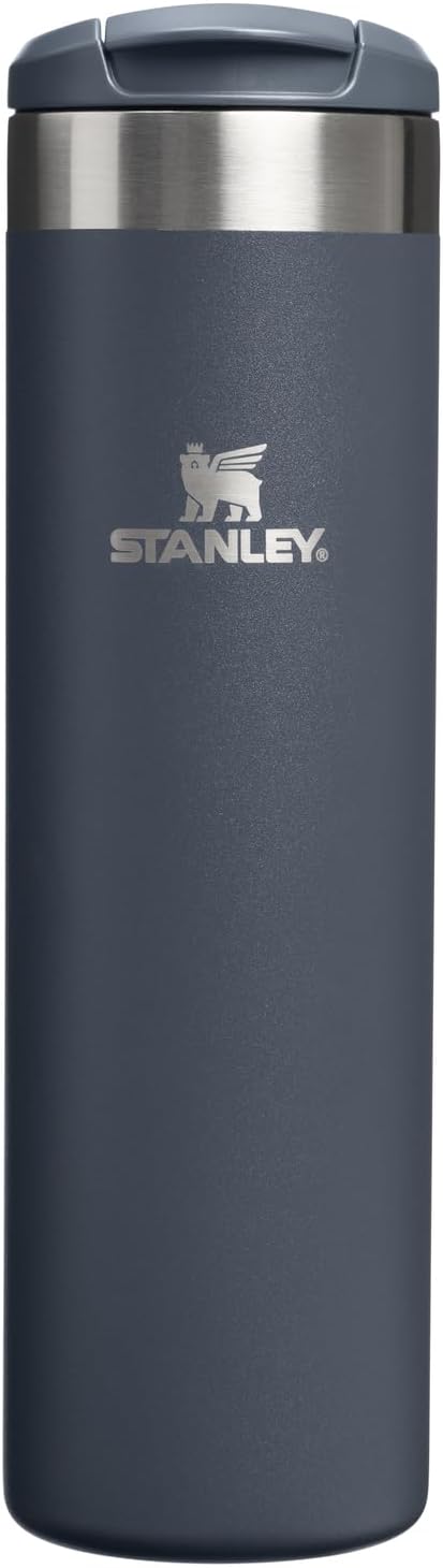 Stanley AeroLight Transit Bottle 20 oz | Locking Drink Through Lid | Leak Resistant Water Bottle or Coffee Travel Mug | Lightweight Insulated Stainless Steel | BPA-Free | Twilight by Stanley