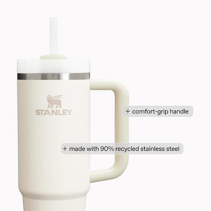 STANLEY Quencher H2.0 Tumbler with Handle and Straw 40 oz | Flowstate 3-Position Lid | Cup Holder Compatible for Travel | Insulated Stainless Steel Cup | BPA-Free | Splash - Image 6