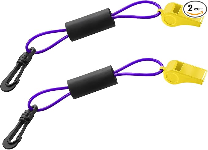 Whistle with Lanyard for Safety Boat Whistle Coast Guard Approved Float Boat by Seenelling