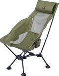 iClimb Ultralight Compact Camping Folding Beach Chair by iClimb