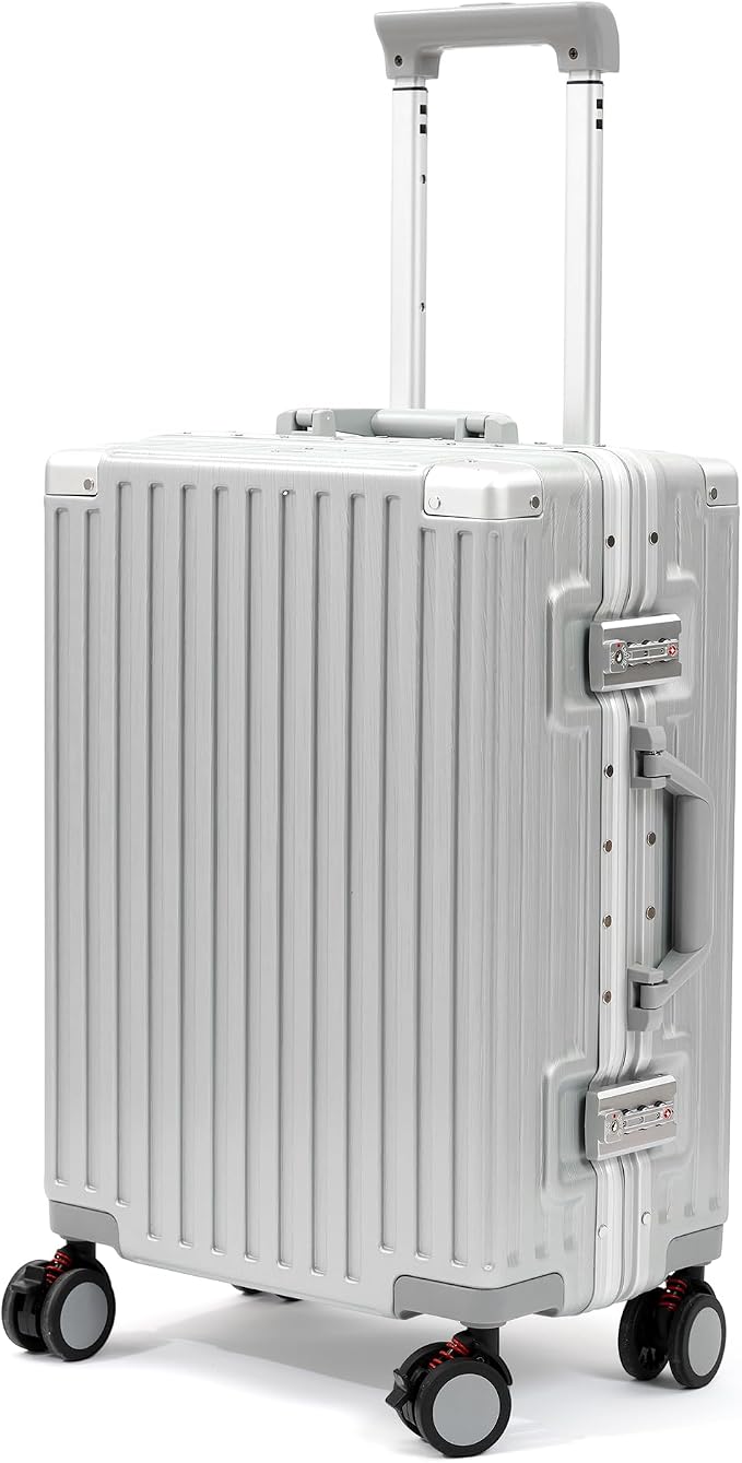UrbanExplorer 20 Inch Carry On Luggage Aluminum Frame Airline Approved by UrbanExplorer