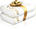2-Pack Travel Memory Foam Pillow, Cervical by ROYALTHERAPY