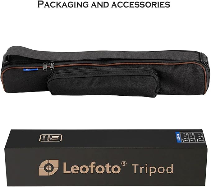 Leofoto 60" Lightweight Carbon Fiber Travel Tripod, Professional Compact Tripod - Image 5