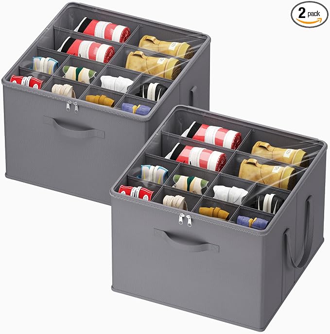 Lifewit Shoe Storage Organizer for Closet, Fits 12-16 Pairs, Large Shoe Box by Lifewit
