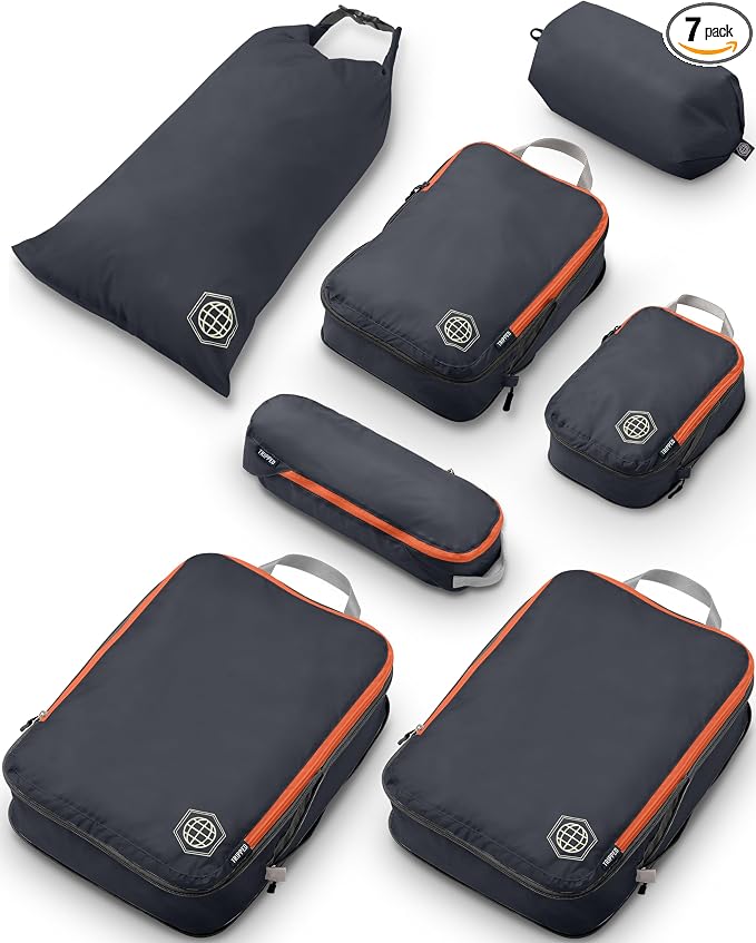 Large Compression Packing Cubes by TRIPPEDTravelGear