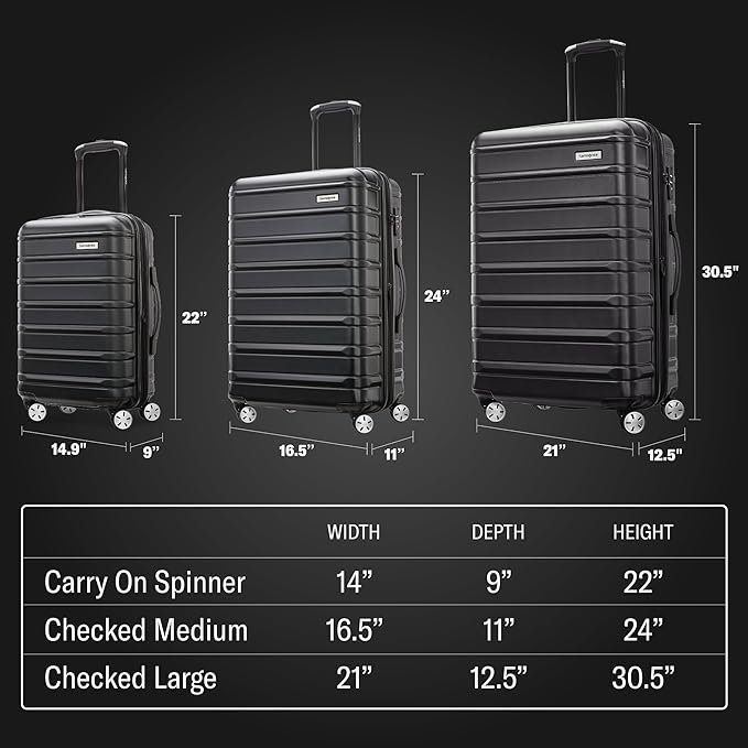 Samsonite Omni 2 28-Inch Large Checked Hardside Luggage - Image 8