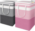 HomeHacks 2 Pack Large Laundry Baskets, Waterproof, Freestanding Laundry Hampers by HomeHacks