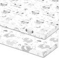 Travel Crib Fitted Sheets for Baby Bjorn, Guava Lotus Travel Crib and 24 x 42 by JoeyJoan