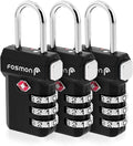 Fosmon TSA Approved Luggage Locks, Suitcase Travel Lock by Fosmon