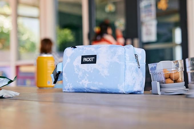 PackIt Freezable Snack Box, City Charcoal, Built - Image 8