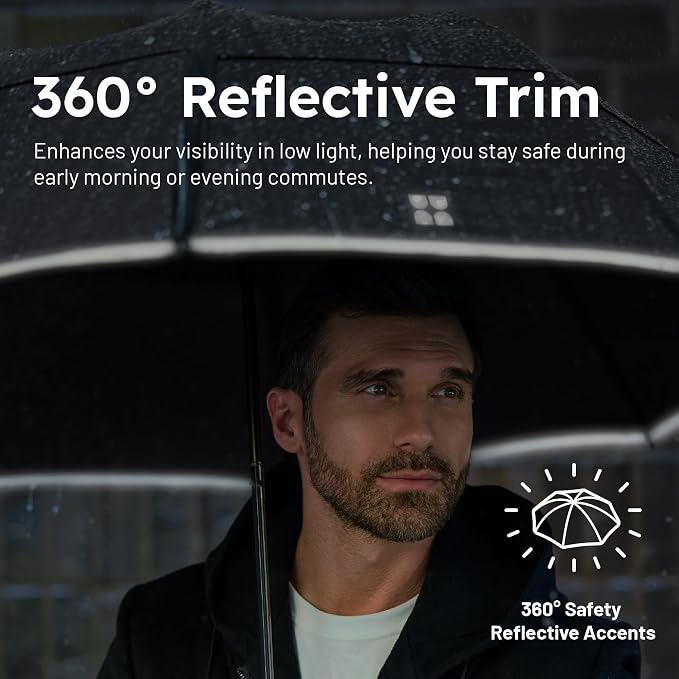Weatherman - Premium Collapsible Small Travel Umbrella - Windproof, Resists Up - Image 7
