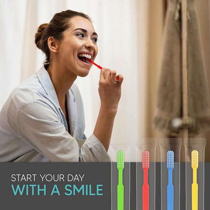 12 Pack Disposable Toothbrushes - Image 7