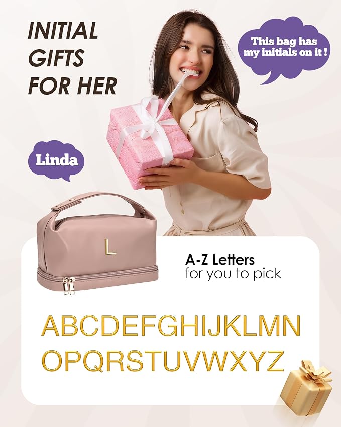 Gifts for Female, Personalized Makeup Bags - Image 2