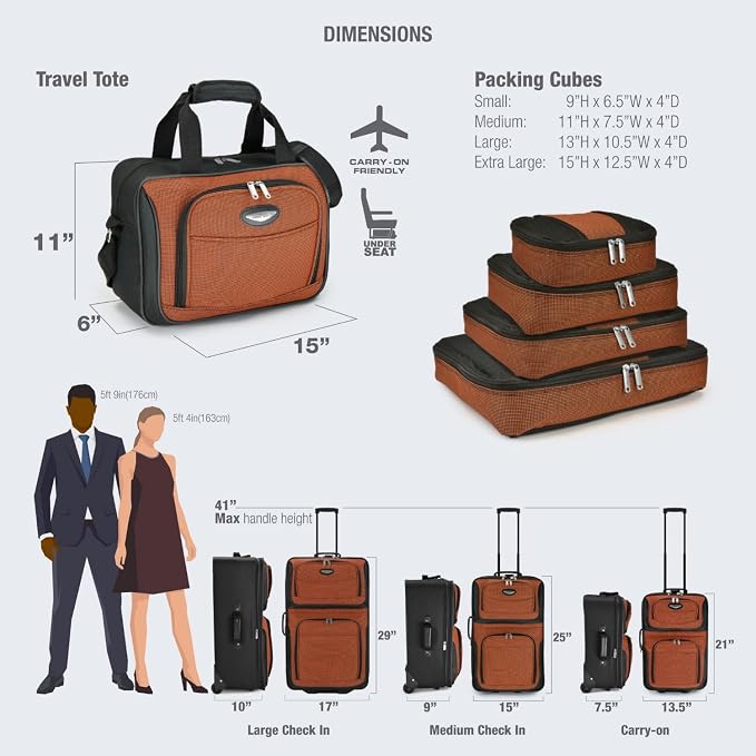 Travel Select Amsterdam Softside Expandable Rolling Luggage, Lightweight - Image 9