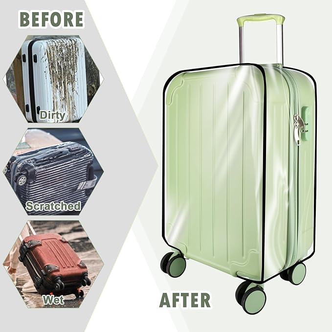 Thicken Clear Luggage Cover Protector - Image 7