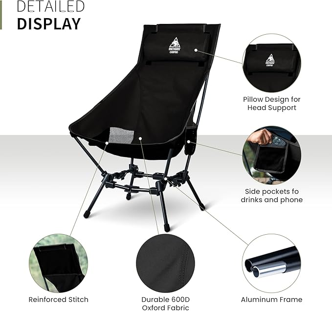 OneTigris Dragonhide Oversized Camping Chair - Image 4