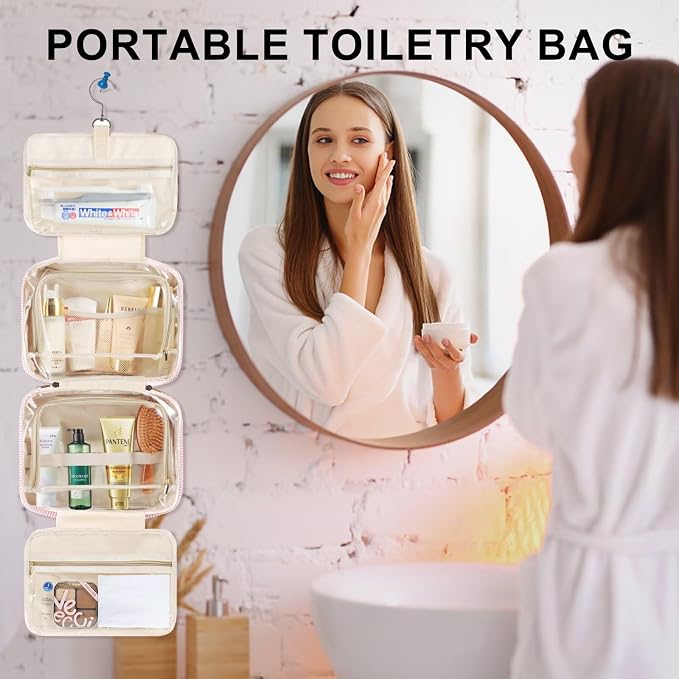 TOPEAST Travel Toiletry Bag Makeup Bag - Image 5