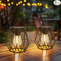 Solar Lanterns Outdoor Waterproof, Upgraded Powered Hanging Solar Lights by Lightupyourlife