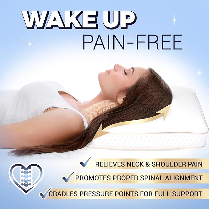 Royal Therapy King Memory Foam Pillows 2-Pack - Image 2