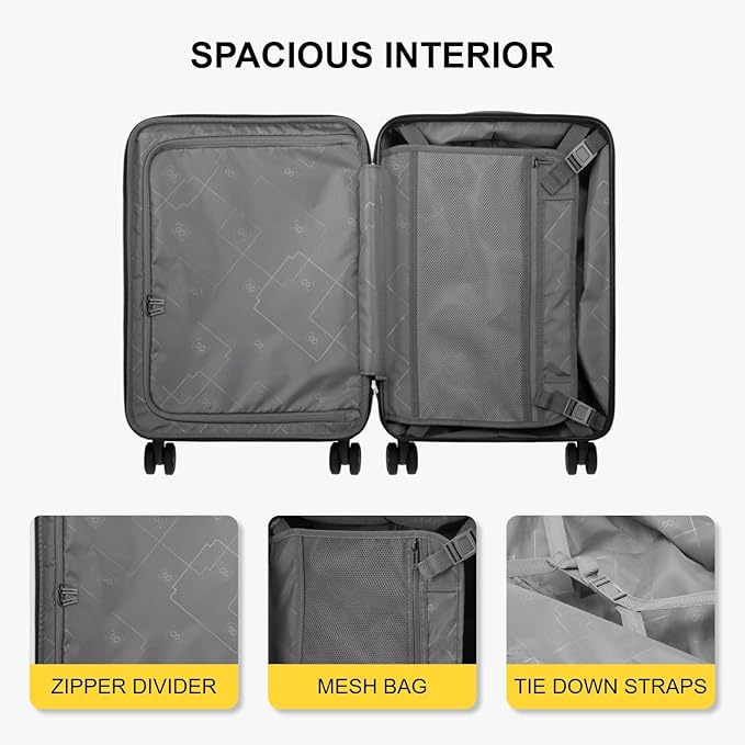 LEVEL8 Grace Carry on Luggage - Image 7