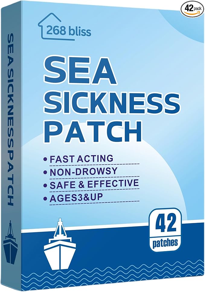 Sea Sickness Patch for Cruise by HealthyTeaforaHealthyYou