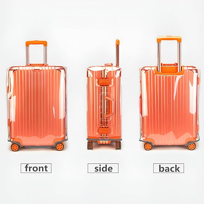 Luggage Cover 28 Inch TSA Approved, Full Clear 3mm Thickness Suitcase Cover - Image 8