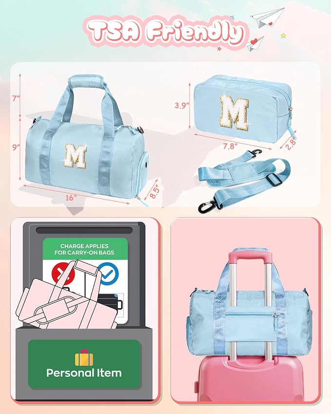 Gift Ideas for Kids Girls-Girl Gym Bag - Image 3