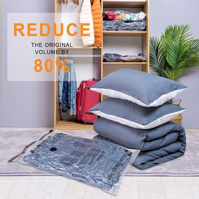 10 Large Vacuum Storage Bags - Image 7