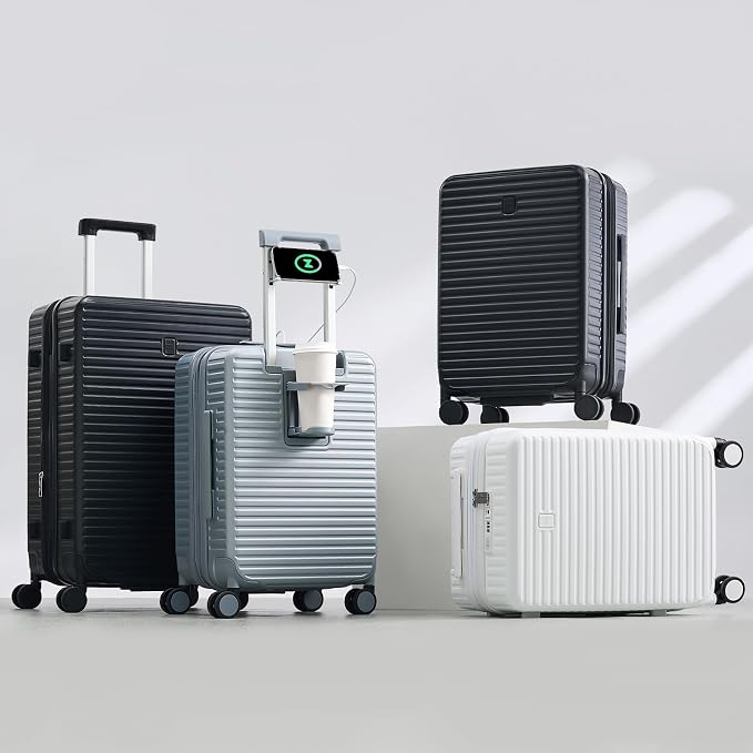 Hard Shell Suitcases 20 Inch Carry on Luggage Airline Approved, Expandable - Image 11