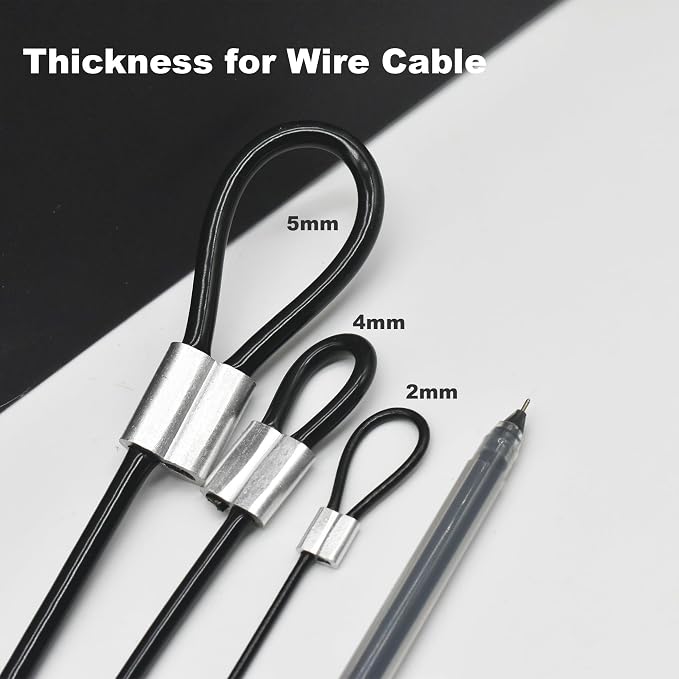 5 Pcs 5mm Wire 24 inch Vinyl Coated Stainless Steel Cable - Image 2