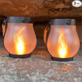 Schoolhouse Solar Lanterns Outdoor Waterproof by FoxFlame