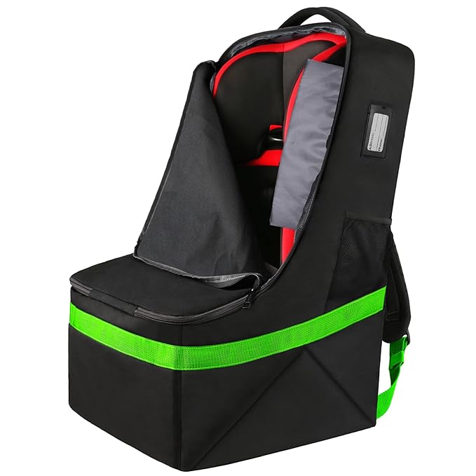 YOREPEK Car Seat Travel Bag, Padded Car Seats Backpack by YOREPEK
