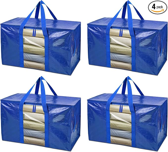 BALEINE 4-Pack Oversized Moving Bags by BALEINE