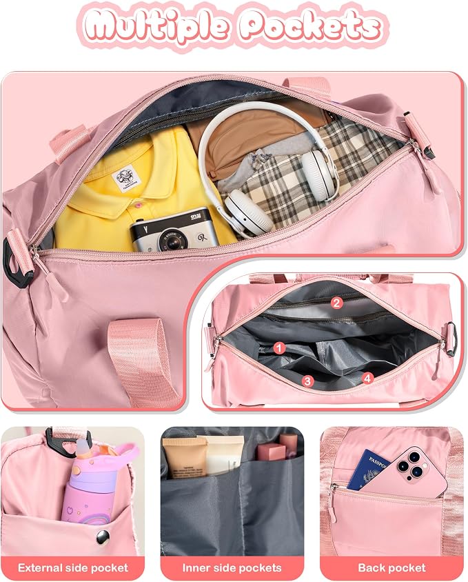 Gifts for 4 5 6 7 8 9 10 Year Old Girls-Girl Gym Bag - Image 5