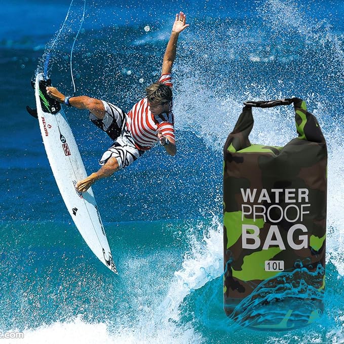 Waterproof Dry Bag 2L/5L/10L/15L/20L/30L, Roll Top Sack Keeps Gear Dry - Image 4