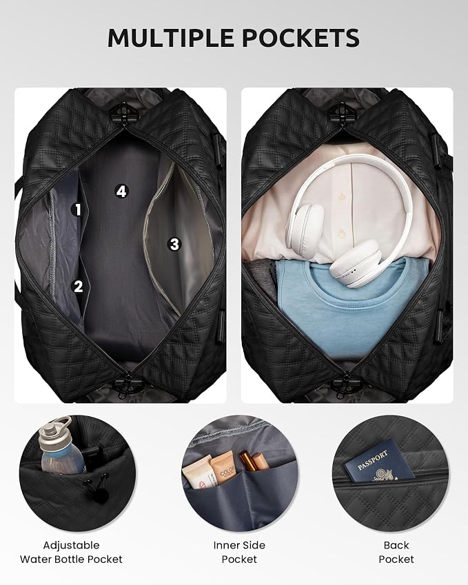 Gifts for Friends-Initial Duffle Bag - Image 5