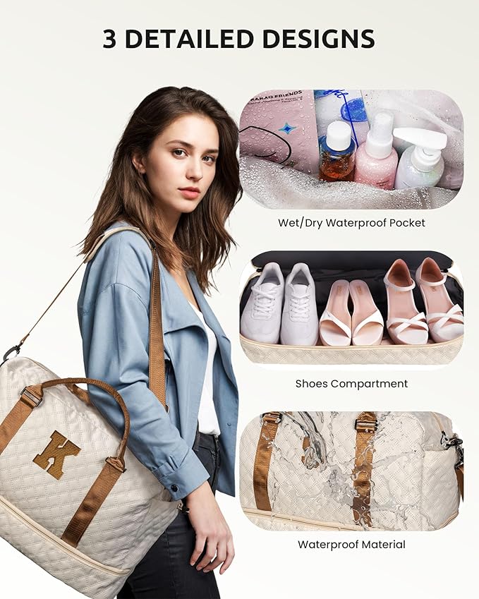 Gifts for Mom-Initial Duffle Bag - Image 6