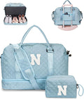 Gifts for Sister-Travel Bag for Women Shoe Compartment, Personalized Weekender by Vogewood