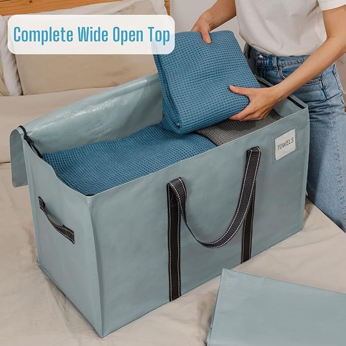 VENO 6 Pack Moving Bags, Heavy Duty, Moving Boxes Alternative, Packing Storage - Image 2