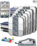 10 Set Compression Packing Cubes by OlarHike