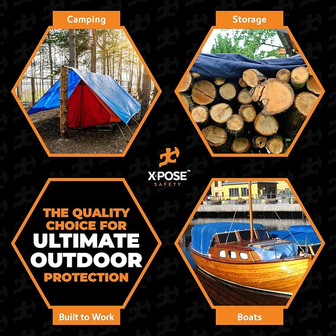 Better Blue Poly Tarp 30' x 60' - Image 7
