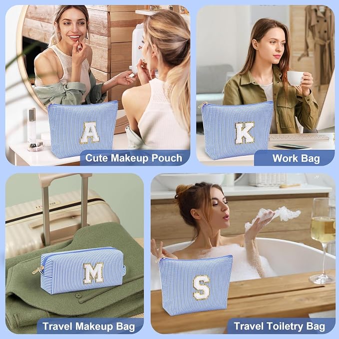 YOOLIFE Initial Makeup Bag Gifts - Image 6