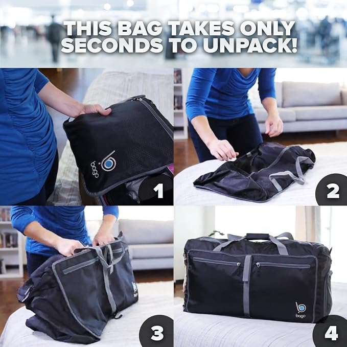 Bago Large Foldable Duffel Bags - Image 7