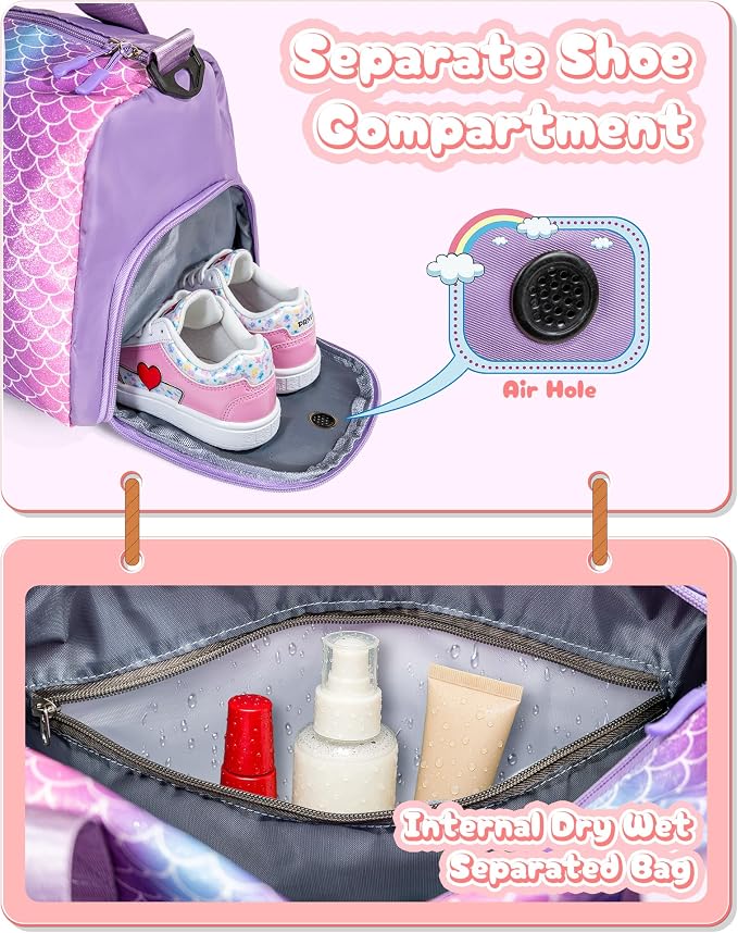 Travel Stuff for Kids-Girl Gym Bag - Image 7